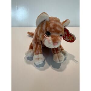 Ty Beanie Baby 1999 Amber the Cat P.E. Pellets Retired JL
